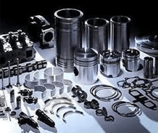 A photo about various engine repair kits